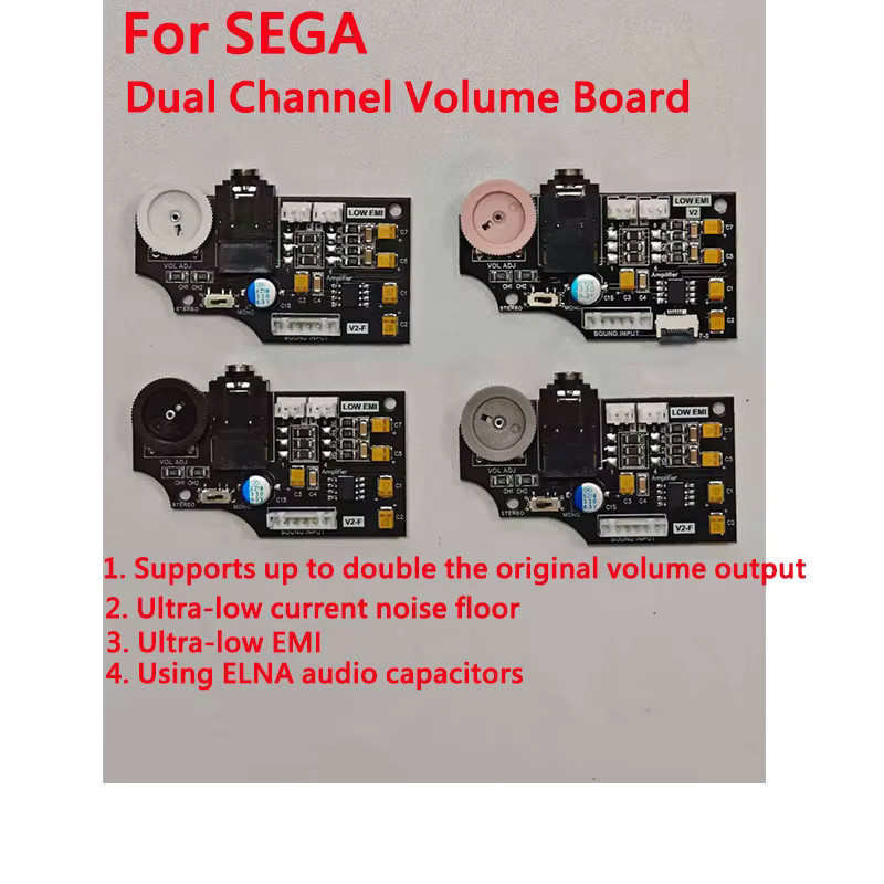 SEGA Game Gear Reparaturzubehör Dual-Channel-Lautstärkereglerplatine für die Konsole - Bild 3