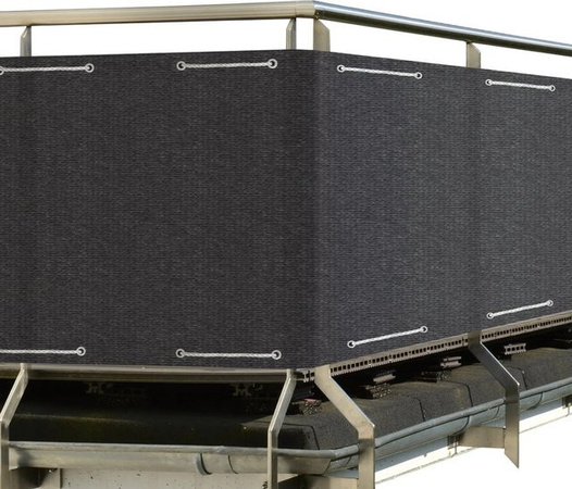 Sol Royal SolVision HB2 Balkonumspannung aus Polyethylen in Anthrazit, B/H: 300 x 90 cm