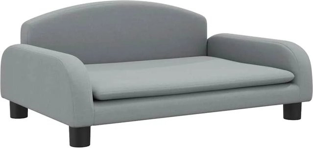 vidaXL Hundebett Sofa in Hellgrau aus Stoff mit B/T/H: 70 x 45 x 30 cm - Bild 1
