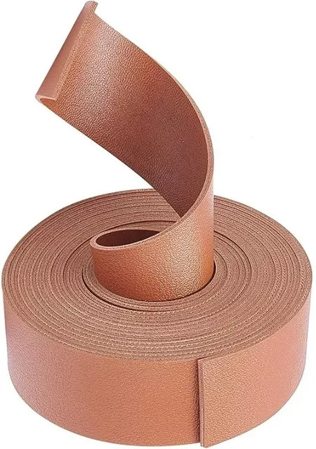 Doppelseitiger Lederriemen aus Rindsleder in Braun für DIY Taschen und Gürtel, Breite: 3 cm - Bild 1
