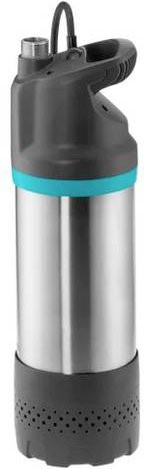 Gardena Tauch-Druckpumpe inox automatic in Silber aus Edelstahl mit 5900 l/h und 35 m Förderhöhe - Bild 1