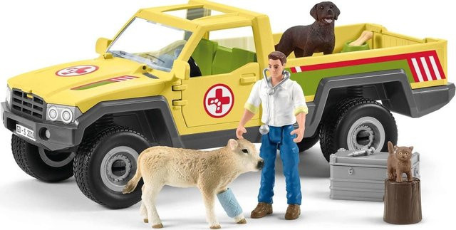 Schleich Farm World Tierarztbesuch auf dem Bauernhof, Tierfiguren, ab 3 Jahren - Bild 2