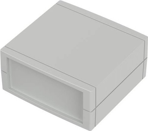 Bopla UNIMAS U 85 Elektronikgehäuse aus Polystyrol in Lichtgrau RAL 7035, B/T/H: 85 x 81 x 40 mm - Bild 1