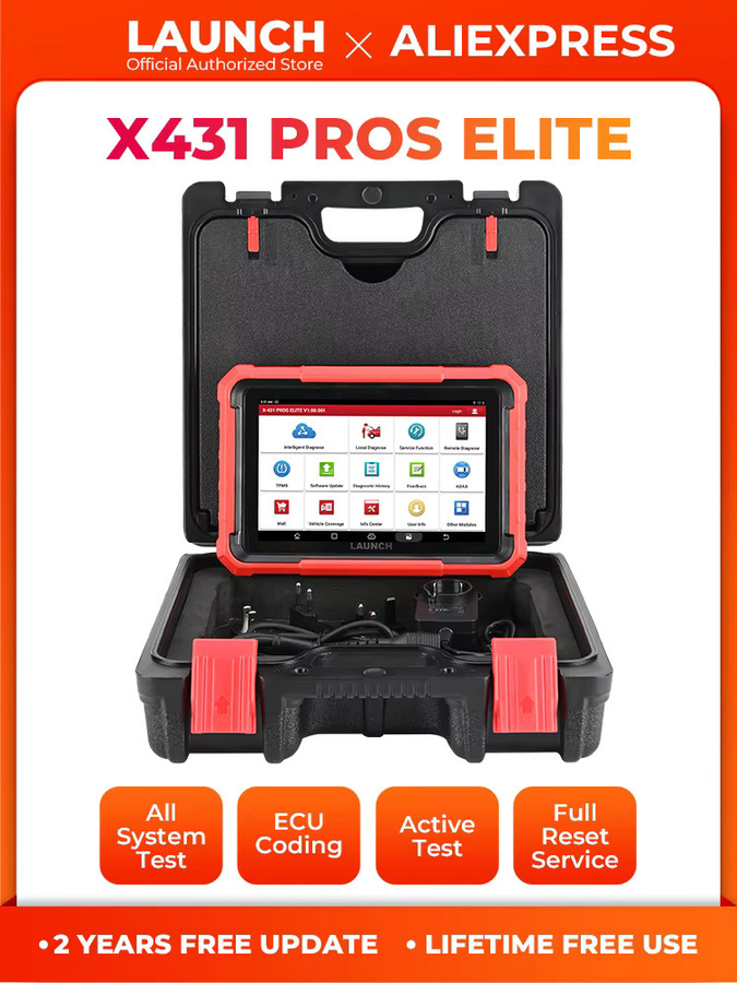 LAUNCH X431 PROS Elite OBD2 Auto Diagnose Werkzeug Professioneller Automotive Scanner - Bild 5