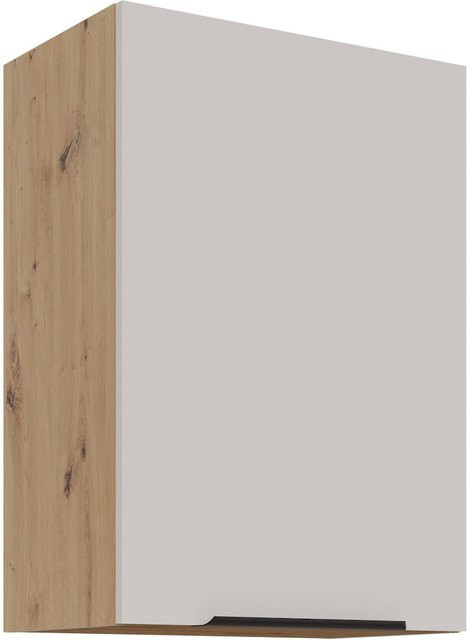 Küchen Hängeschrank SOLANO in Kaschmir Beige mit Einlegeböden, Breite: 50 cm - Bild 1