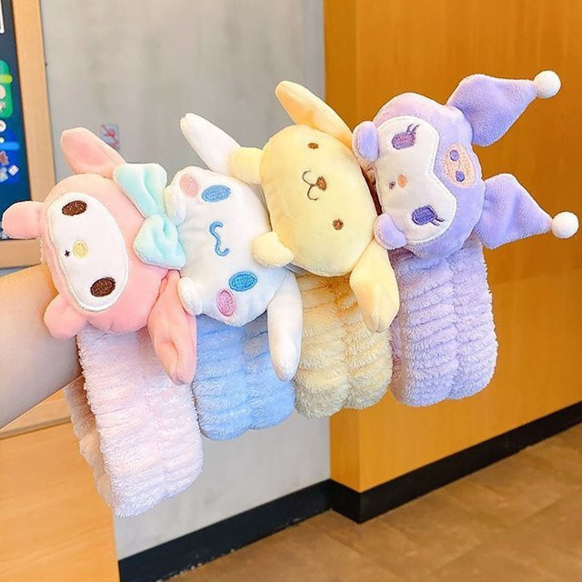 Sanrio Kuromi Cinnamoroll Waschgesichts-Stirnbänder, Damen - Bild 1