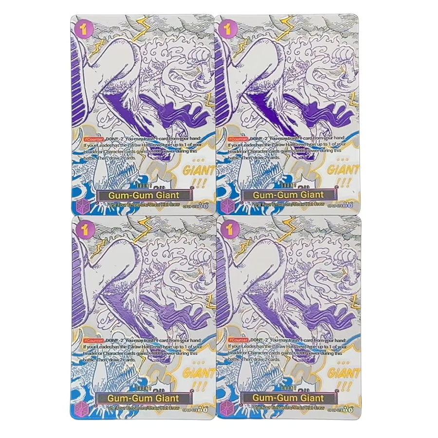 Bandai One Piece Gum-Gum Riesen-Karte, Sammelkarten, Englisch - Bild 5