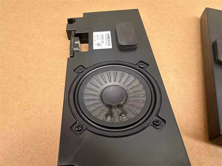 GHXAMP High-End 2-Wege TV-Lautsprecher mit 3-Zoll-Tieftönern und ultra-dünnem Passiv-Design in Schwarz, B/H/T: 200 x 90 x 15 mm, 2 Stück - Bild 2