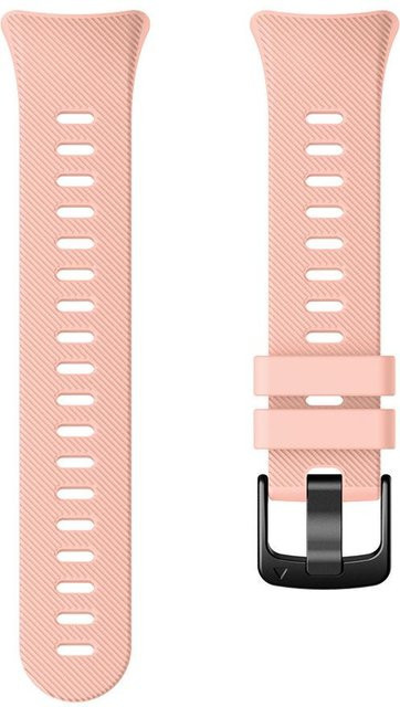 Uhrenarmband Silikon, Rosa, Unisex - Bild 1