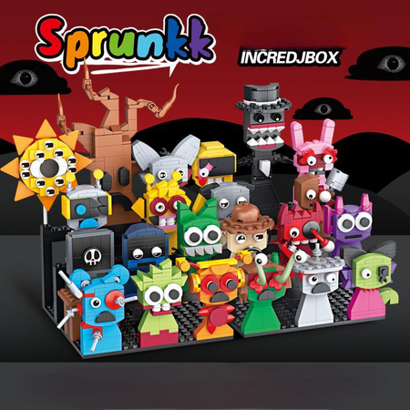 Linyi toy Sprunki Bausteinset 1-teiliges Set