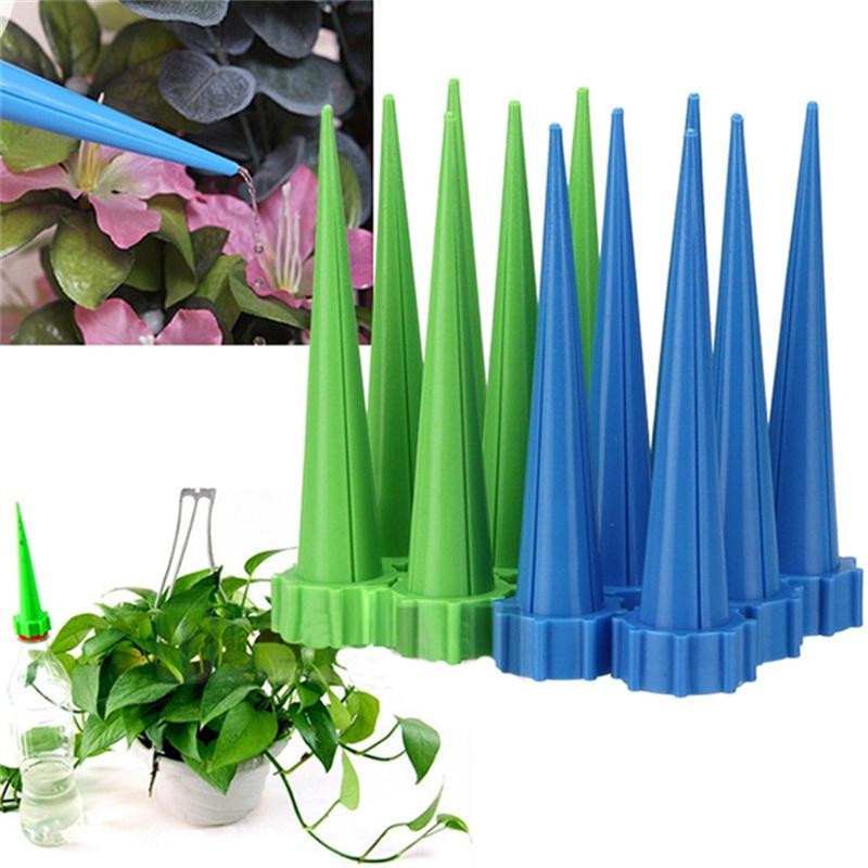 Lucky Black Cat Dripper Spike Set zur automatischen Pflanzenbewässerung für Garten und Haushalt, Grün, 48 Stück - Bild 5