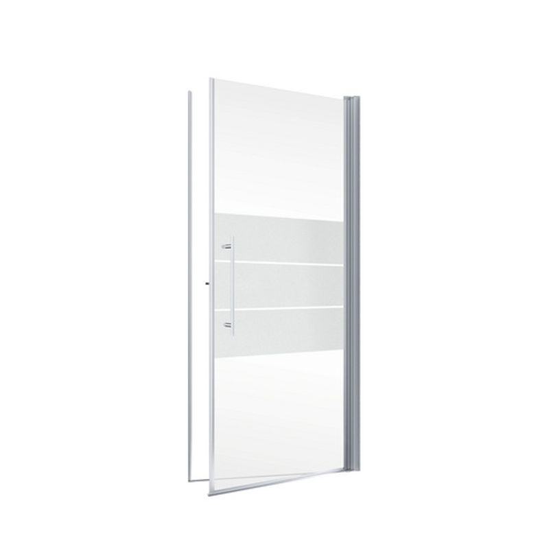 Schulte ExpressPlus Drehtür Alexa Style 2.0 Nische Depoli Light, Farbe: Grau, B/H: 80 x 192 cm - Bild 2