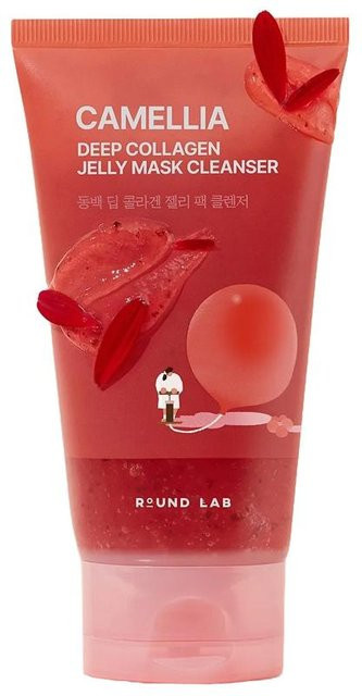 ROUND LAB Camellia Deep Collagen Jelly Maskenreiniger, 150 ml, Gel - Bild 1