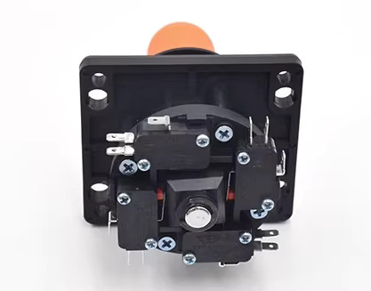 Happ Retro Arcade Joystick mit Long Shaft Stick in Schwarz für Fighting Games und DIY Arcade-Konsole - Bild 6