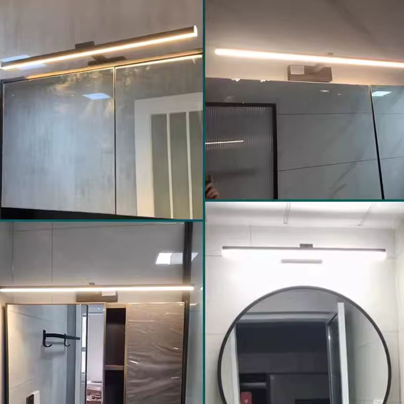 DARHYN LED Wandlampe für Badezimmer und Spiegel in Weiß oder Schwarz, moderne wasserdichte Design-Leuchte - Bild 5