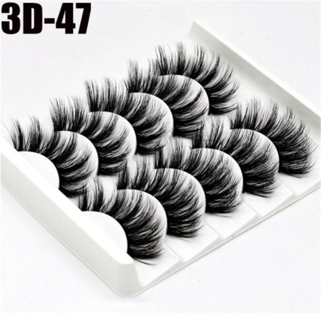 Joyin Beauty 3D-Nerzwimpern, Black, 5 Paar, Unisex - Bild 1
