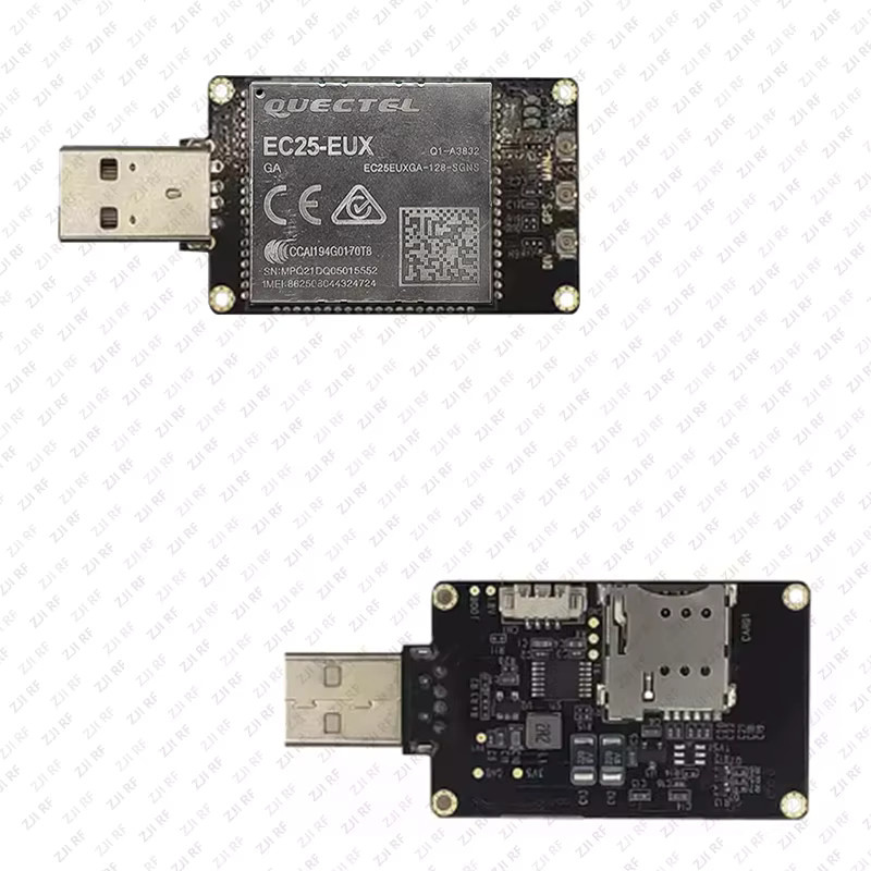 Quectel EC25/EG25 4G LTE Modul-Board CAT4 Internet-Stick Dongle für Raspberry Pi und Industrie-Computer in Schwarz - Bild 2
