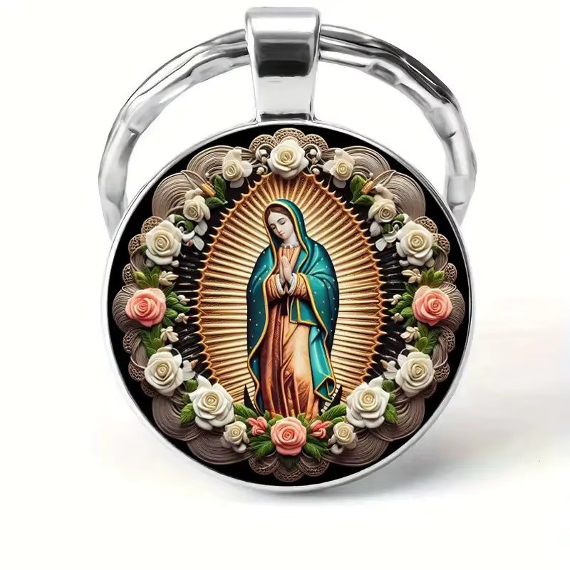 Noter Schlüsselanhänger, Jesus-Symbol, Metall, Unisex - Bild 1