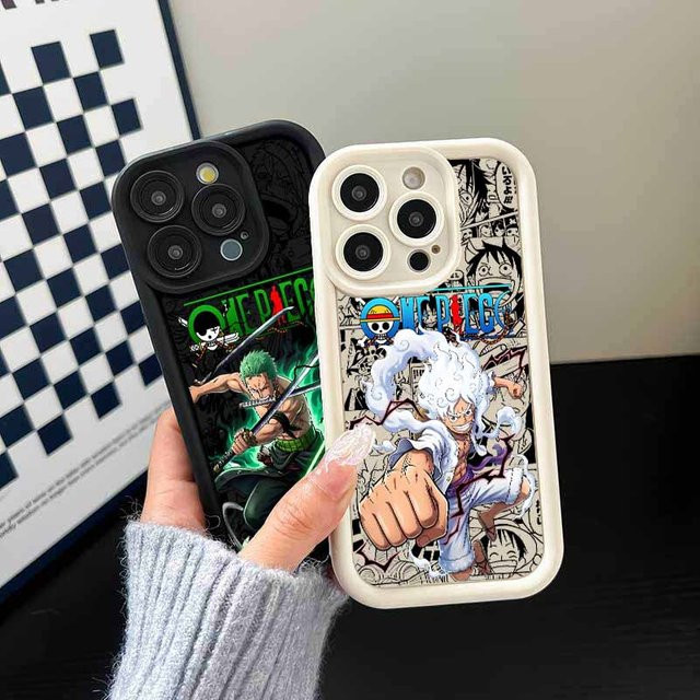 Ones P-Piecer Silikon Handyhülle mit Augen-Leiter-Design für Apple iPhone 17 16 15 14 13 12 11 Pro Max Mini, Mehrfarbig - Bild 1