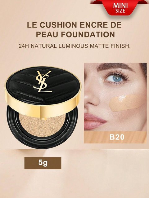 YSL Le Cushion Encre De Peau Foundation, #20, Matt, 14g - Bild 1