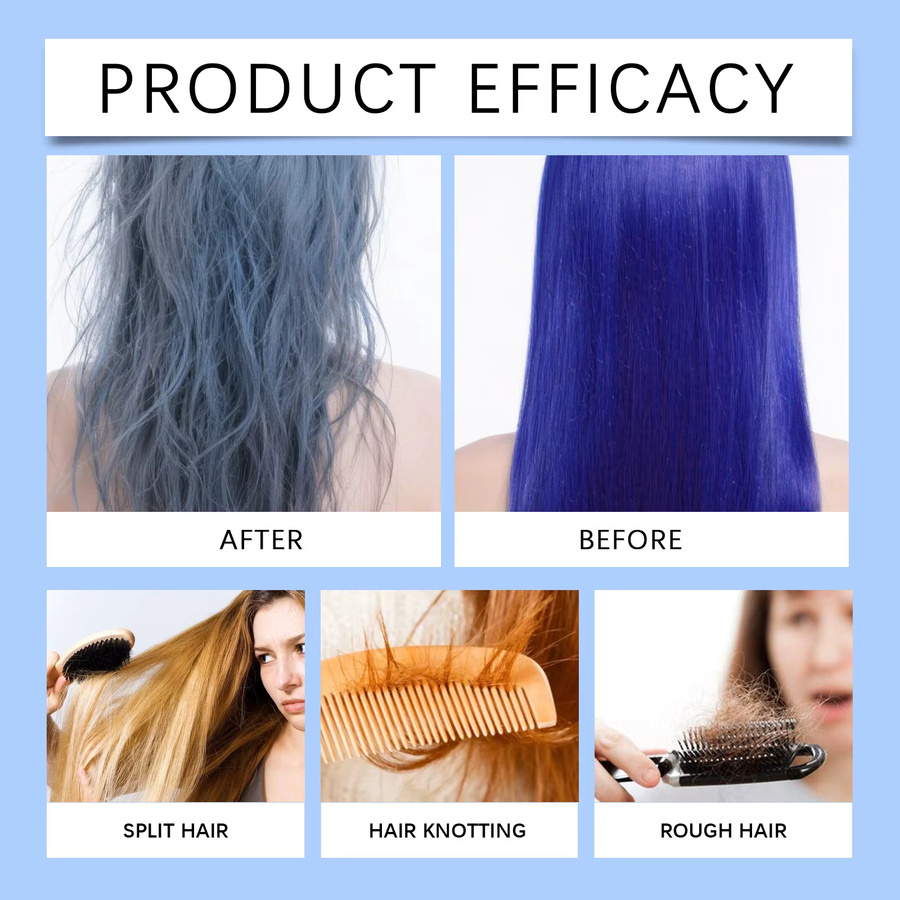 HOEGOA Farbverstärkungs-Conditioner und Haarmaske, coloriertes Haar - Bild 5