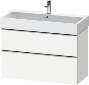 Duravit Waschtischunterschrank D-Neo in Weiß, B/T: 98,4 x 44,2 cm - Bild 1