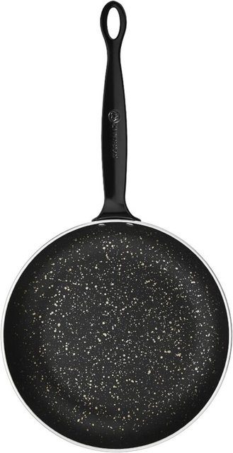 Korkmaz Pro-Chef Bratpfanne Schwarz mit Keramik-Antihaftbeschichtung, Durchmesser: 30 cm, Höhe: 5 cm - Bild 1