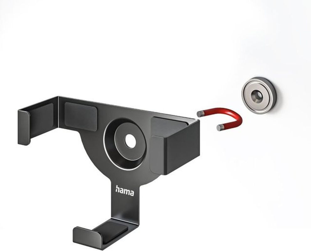 Hama Magnetische Wandhalterung für Apple TV HD (4. Gen.) und Apple TV 4K (1./2./3. Gen.), Schwarz - Bild 2