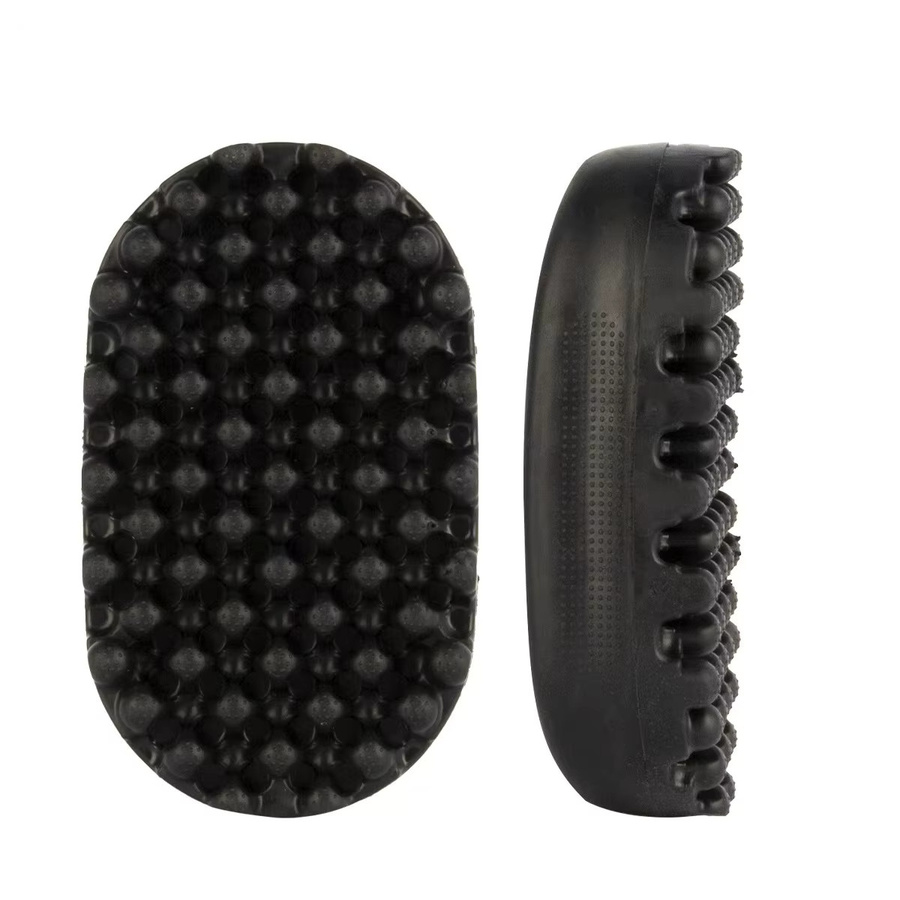 Silikon-Haarbürste für lockiges Haar, Schwarz, Unisex - Bild 2