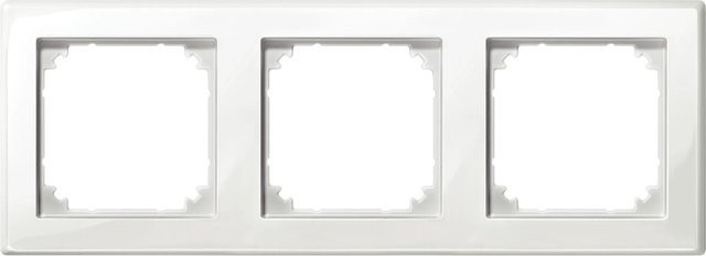 Merten M-Smart 3-fach Rahmen in Polarweiß - Bild 1