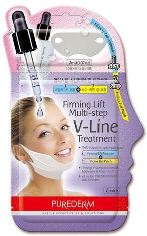 Purederm Modellierende Gesichtsmaske V-Line, 10 g - Bild 1