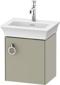 Duravit Waschtischunterschrank White Tulip in White/Beige, wandhängend, B/T: 38,4 x 29,8 cm, Matt-Finish - Bild 1