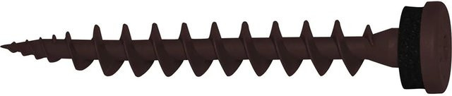 Celo Isolierplattenschraube Ips 80 für WDVS aus Nylon in Schokobraun mit Torx-Antrieb und Bohrspitze - Bild 1