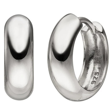 Colfem Creolen 925 Sterling Silber, Damen - Bild 1