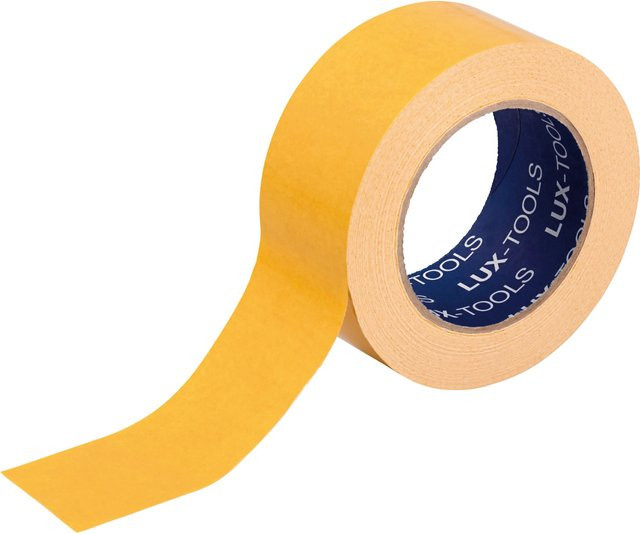 LUX-TOOLS Doppelseitiges Klebeband Gelb Breite: 50 mm, Länge: 25 m - Bild 1