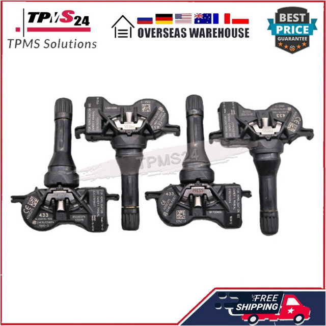 GANGLE Reifendrucksensor TPMS Sensor 433 MHz für Mitsubishi Eclipse Cross (GK0) Pajero Pajero Sport III in Schwarz - Bild 1