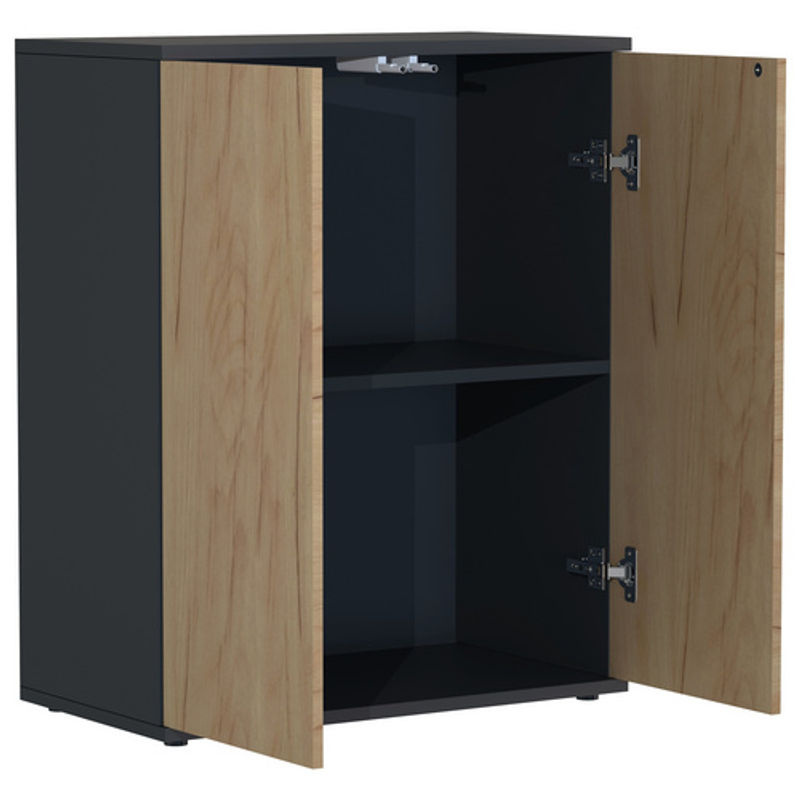 VCM Kommode Dalosa in Beige und Eiche Honig, B/H/T: 60 x 73 x 32 cm - Bild 4