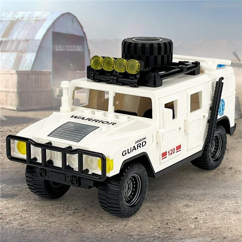 Yiran toy Polizei Bausteine Auto Konstruktion Montage Szene 6–12 Jahre - Bild 2