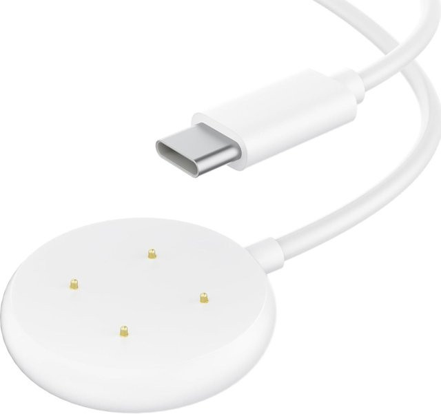 Google Pixel Watch 2 USB-C Schnellladekabel in Weiß - Bild 1