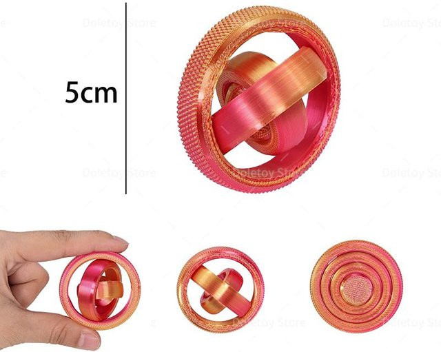 Yiran toy 1 3D Fidget Spinner, Rotierende Kugel, Dekompressionsspielzeug - Bild 1