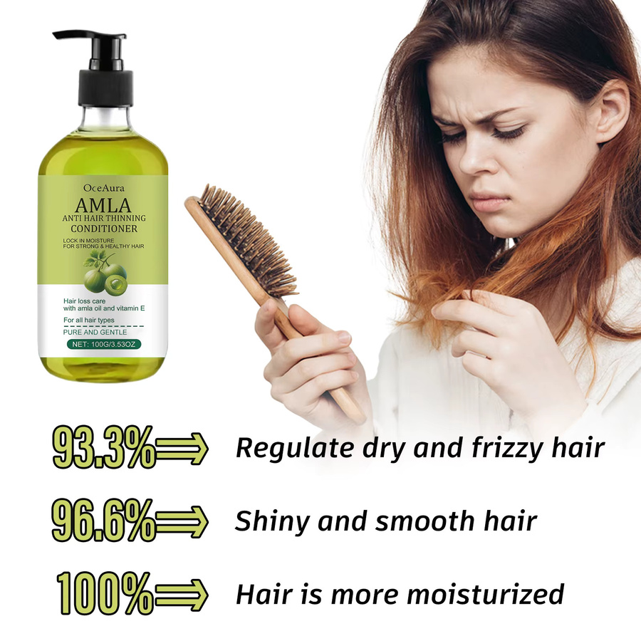 OceAura Conditioner mit Amla Öl und Aloe Vera, für trockenes Haar - Bild 2