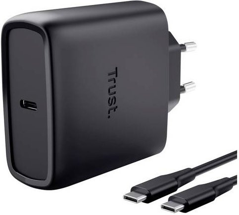 Trust USB-C Ladegerät 65W Schwarz - Bild 1