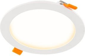 EVN Lichttechnik LED-Einbaupanel 12W Warmweiß IP44 Weiß - Bild 1