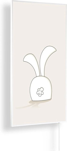 Könighaus Infrarotheizung Hase Kinderzimmer Edition 1.000 W in Weiß - Bild 1