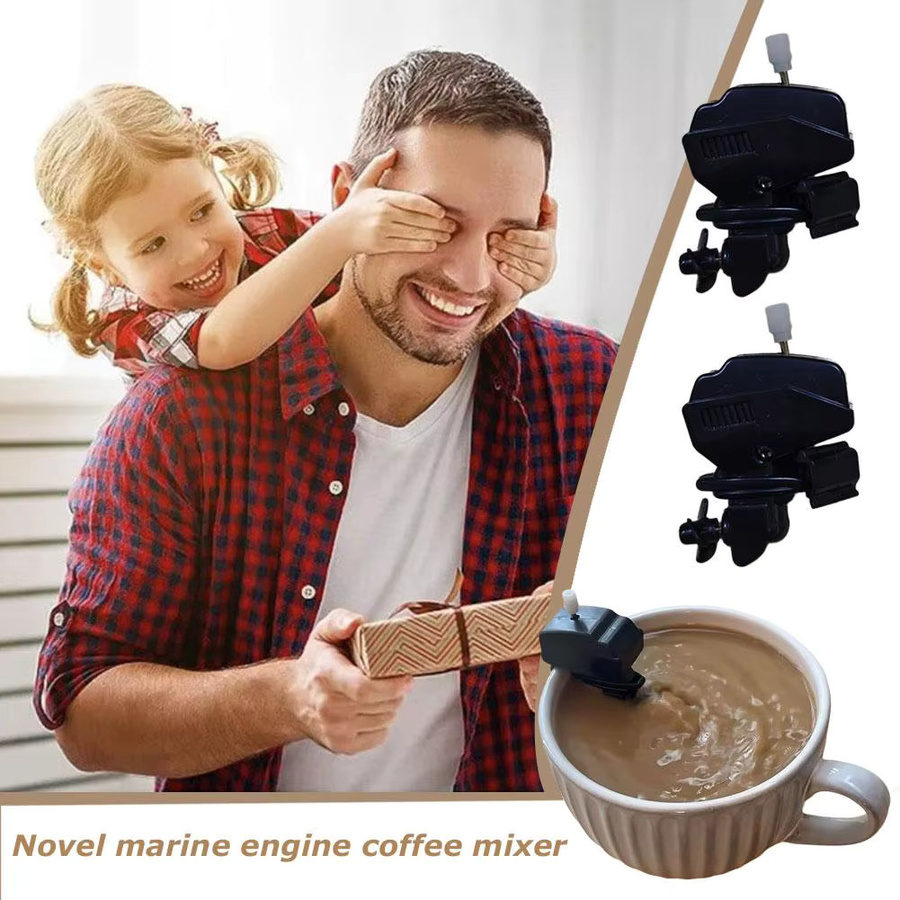 KITPIPI Kaffeerührer für Bootsmotoren in Schwarz - Bild 5