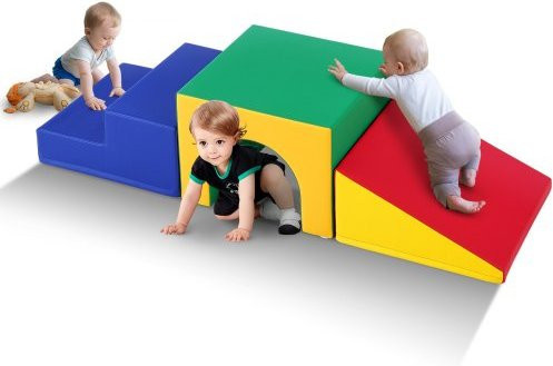VEVOR Einzelner Tunnelkletterer, Spielset, 3-teiliges Set - Bild 1