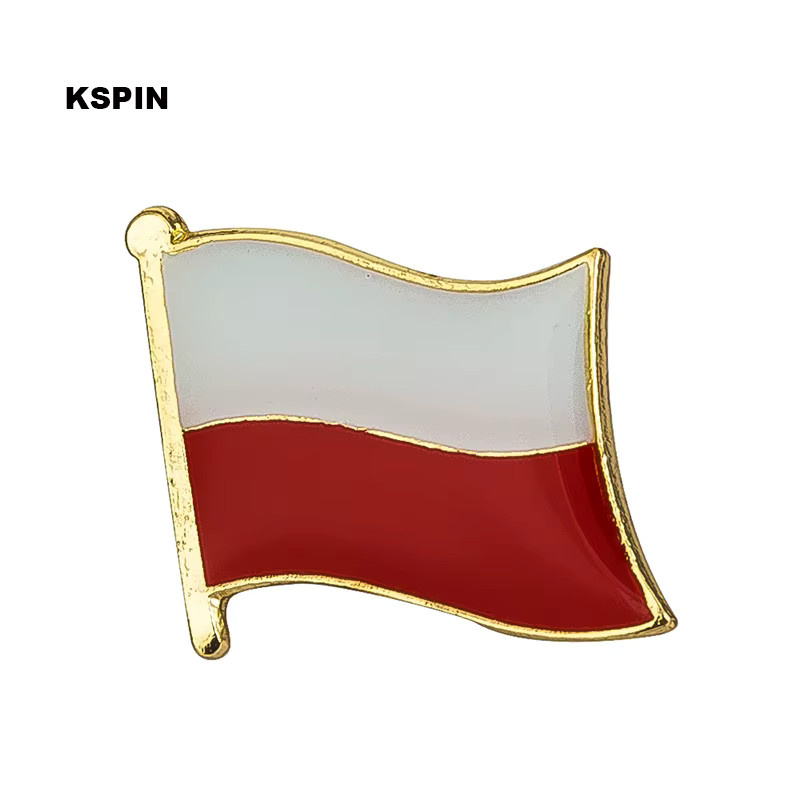 Anstecknadel Polen-Flagge, Unisex - Bild 2