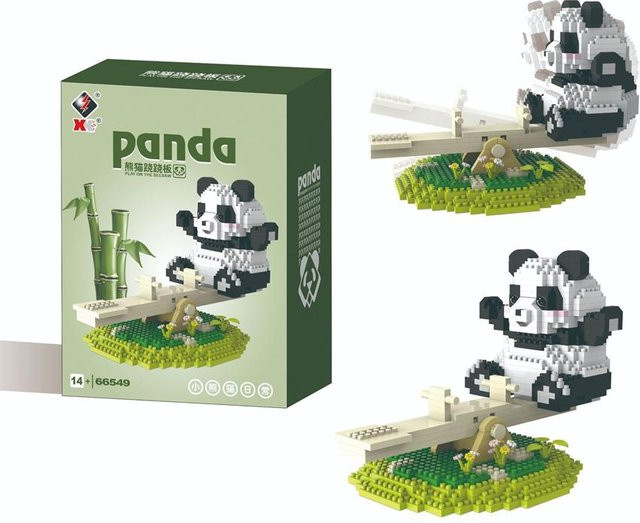 Yiran toy Kreativer Riesenpanda Bausteine, Lernorientiertes Spielzeug - Bild 1