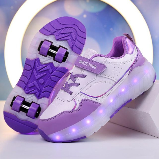 Kinder Rollschuhe, mit abnehmbaren Rädern, Größe 40 - Bild 1