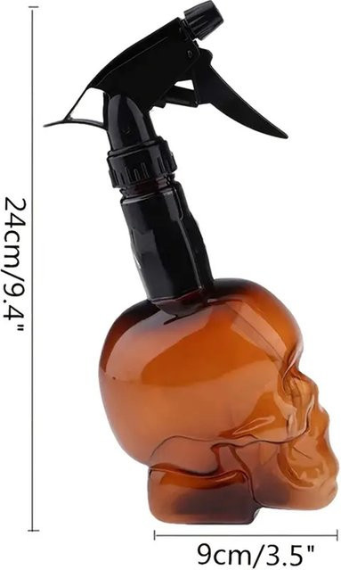JC TATTOO Spritzflasche und Schaumpumpe, 500 ml, Totenkopf-Design - Bild 1